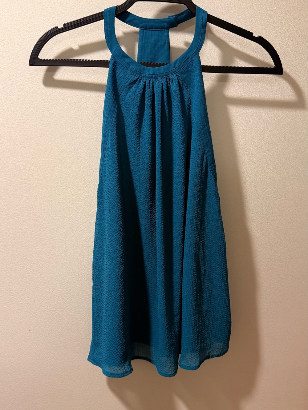 H&M Teal Halter-Style Sleeveless Camisole